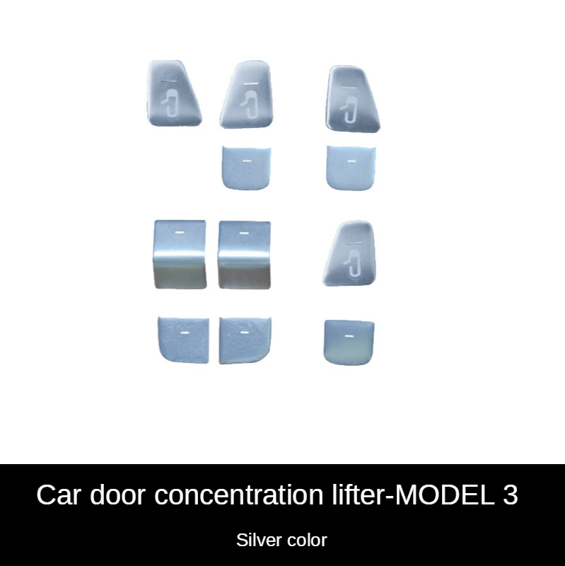 Car Window Lift Switch Button Door Open Sticker Trim For Tesla Model 3 2017-2020 High Quality ABS Plastic Interior Accessories
Car Window Lift Switch Button Door Open Sticker Trim For Tesla Model 3 2017-2020 High Quality ABS Plastic Interior Accessories