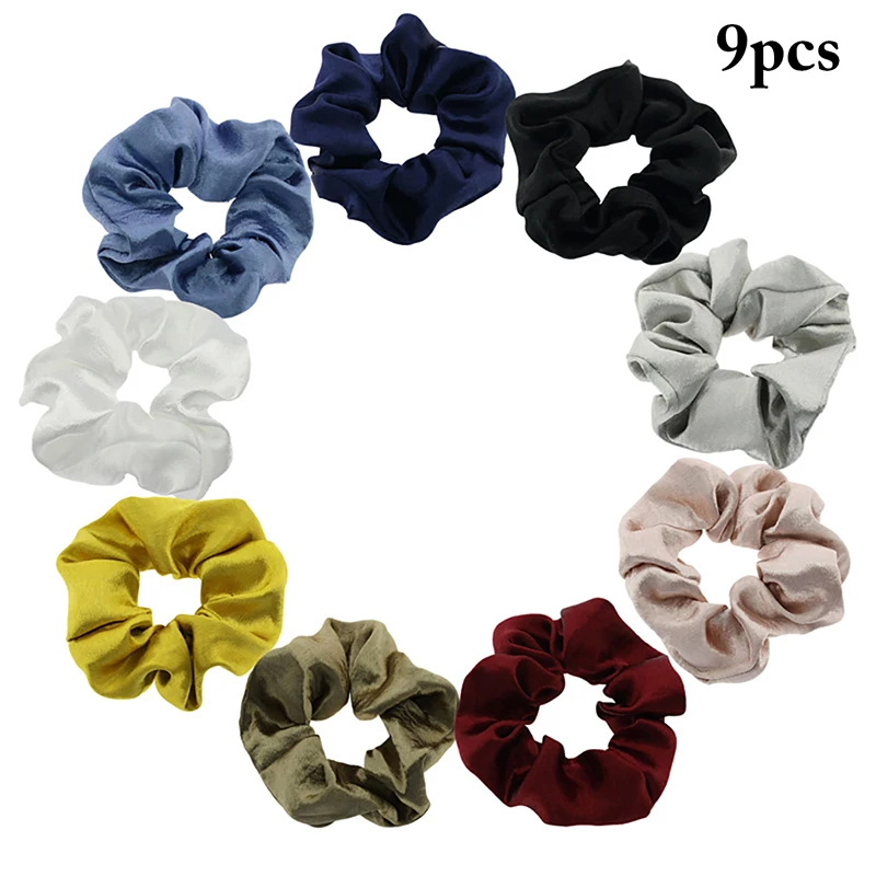 Hair Scrunchie For Women Girls Elastic Hair Rubber Bands Hair Accessories Headband 9PCS Decorative Hair Tie Rope Ponytail Holder
Hair Scrunchie For Women Girls Elastic Hair Rubber Bands Hair Accessories Headband 9PCS Decorative Hair Tie Rope Ponytail Holder