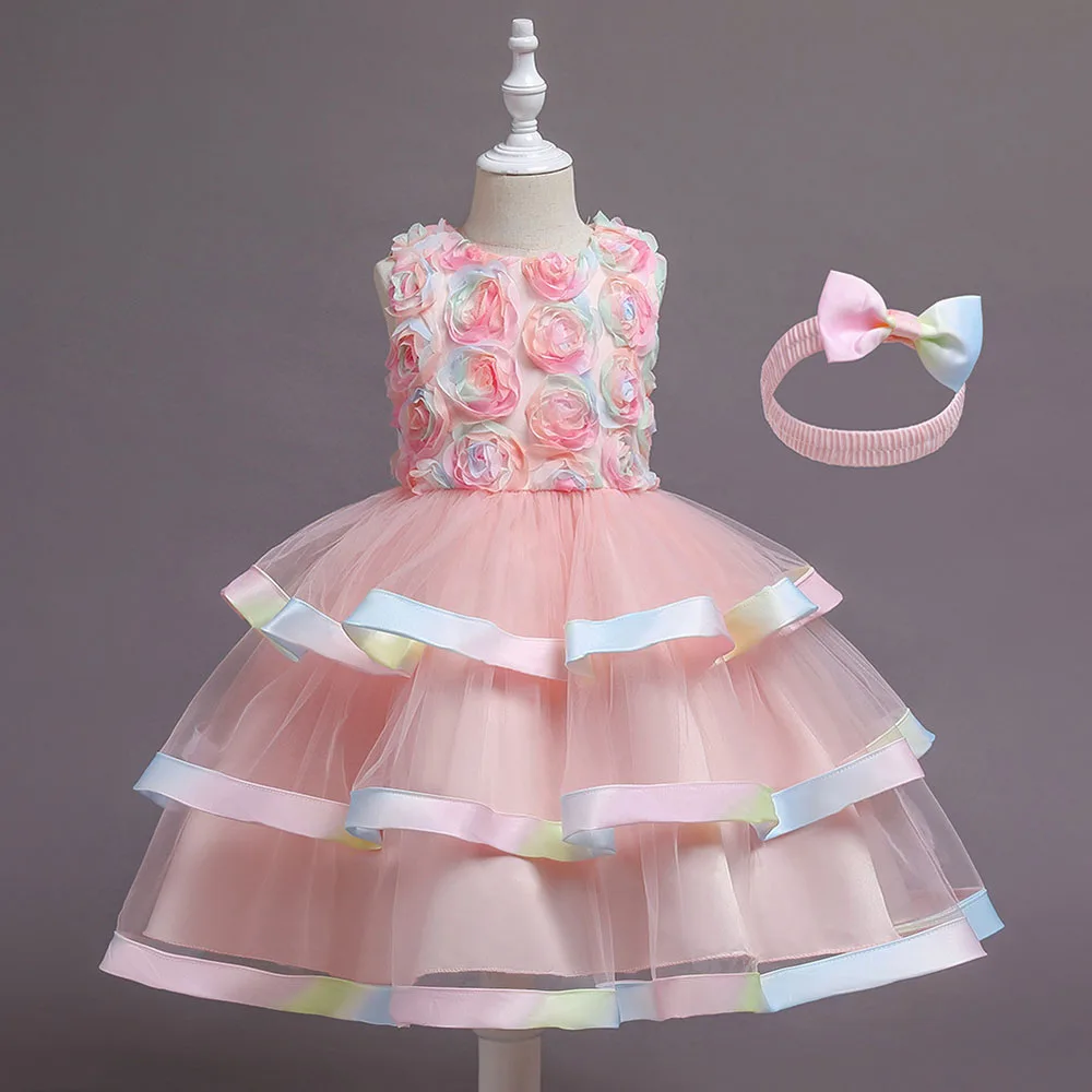 Cute Girl's Birthday Party Temperament Dress Piano Performance Cake Mesh Flower Dresses Sleeveless Long High-End Princess Dress
Cute Girl's Birthday Party Temperament Dress Piano Performance Cake Mesh Flower Dresses Sleeveless Long High-End Princess Dress