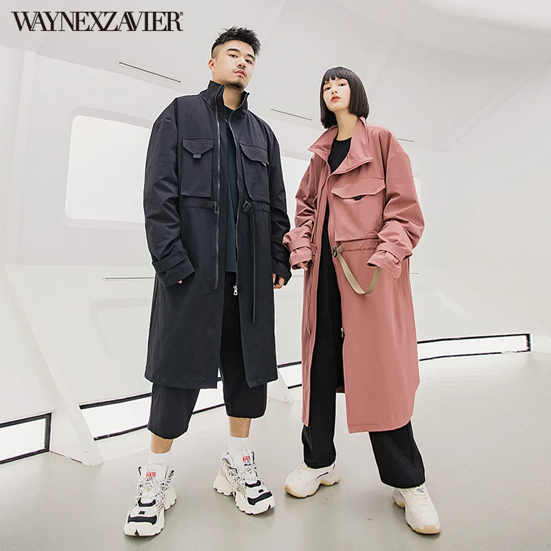 WAYNEXZAVIER Loose Mid-length Men's Windbreaker Jackets Casual 2021 Multi-pocket Vintage Comfortable Trench Coat Oversize Coat
WAYNEXZAVIER Loose Mid-length Men's Windbreaker Jackets Casual 2021 Multi-pocket Vintage Comfortable Trench Coat Oversize Coat