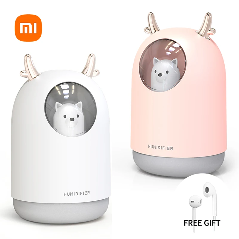 Xiaomi Youpin Air Humidifier Aroma Essential Cute Pet New Ultra-Silent Room Car LED Night Lamp Air Purifier Fresher Mist Maker
Xiaomi Youpin Air Humidifier Aroma Essential Cute Pet New Ultra-Silent Room Car LED Night Lamp Air Purifier Fresher Mist Maker