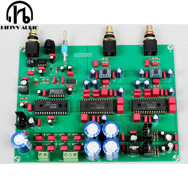 PCM58 DAC плата аудио усилитель декодер классический хороший звук 18BIT доска |