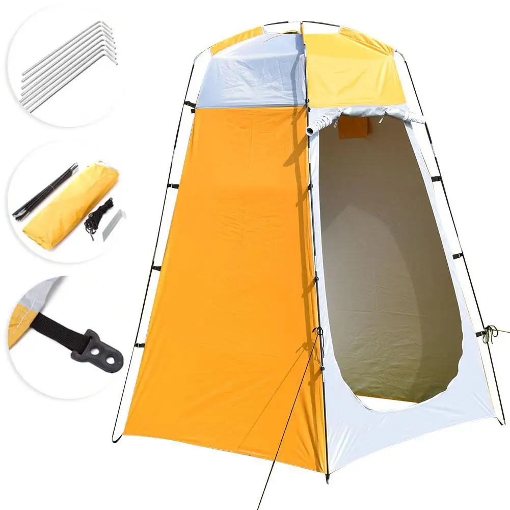 1Pc Portable Waterproof Outdoor Tent Camping Beach Shower Changing Room Shelter Portable Waterproof Camping Tent Folding Tent
1Pc Portable Waterproof Outdoor Tent Camping Beach Shower Changing Room Shelter Portable Waterproof Camping Tent Folding Tent