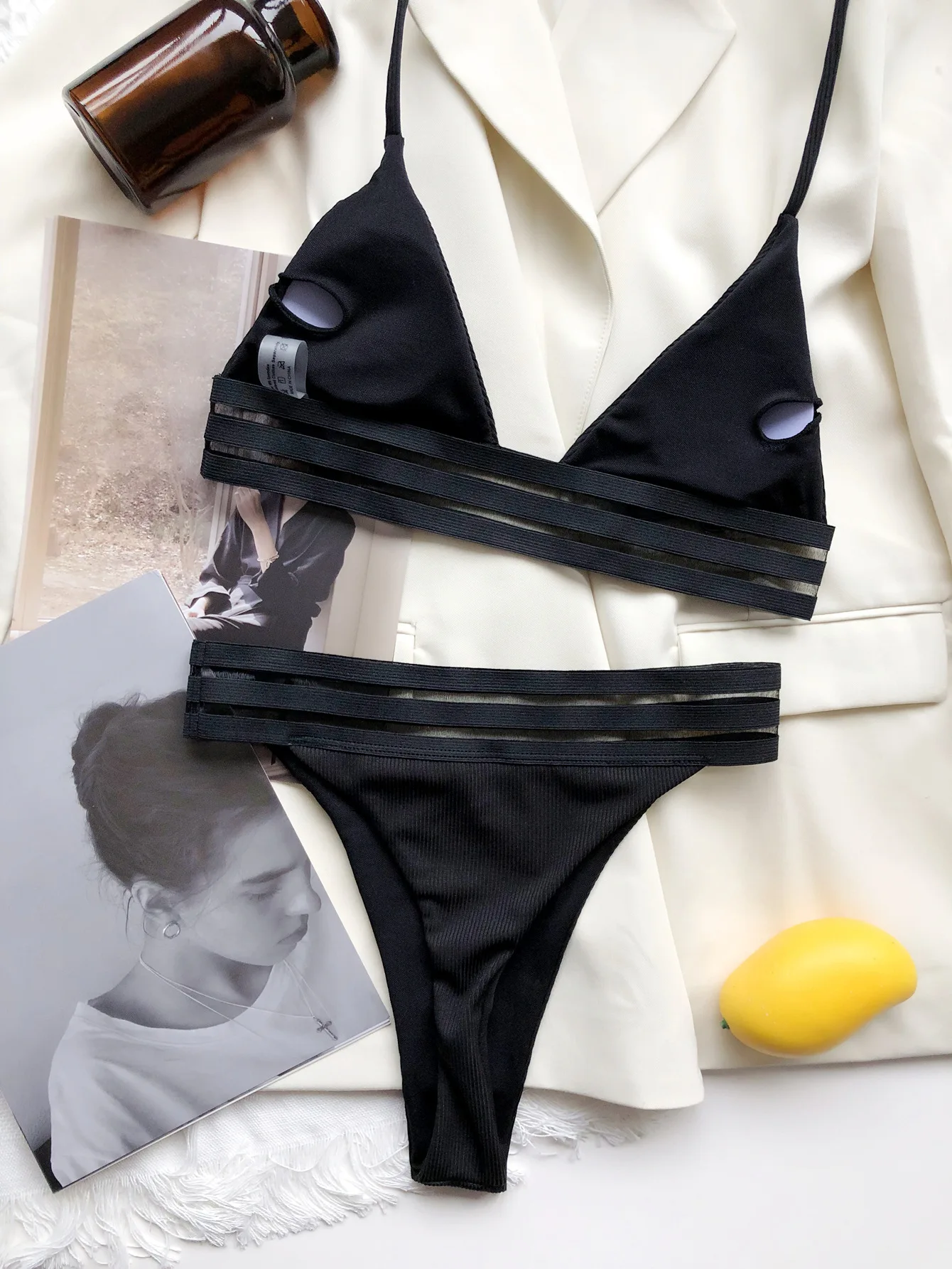 Women's Swimming Suit 2021 Sexy Bikini Swimsuit Swimwear Womens Sexy Halter Ribbed High Waist Bikini Set Bathing Beach Wear
Women's Swimming Suit 2021 Sexy Bikini Swimsuit Swimwear Womens Sexy Halter Ribbed High Waist Bikini Set Bathing Beach Wear