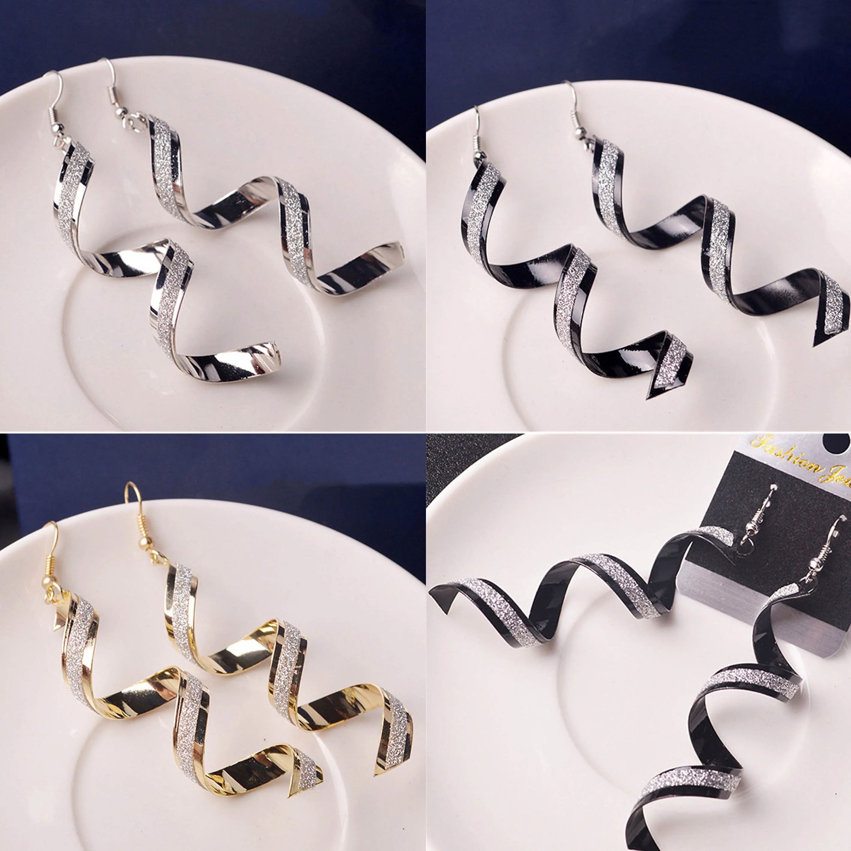 Women Sophisticated Spiral Eardrops Lady Long Dangle Earrings Retro Surround Frosted Chic Ear Hook Gold Earrings Jewelry Gifts
Women Sophisticated Spiral Eardrops Lady Long Dangle Earrings Retro Surround Frosted Chic Ear Hook Gold Earrings Jewelry Gifts