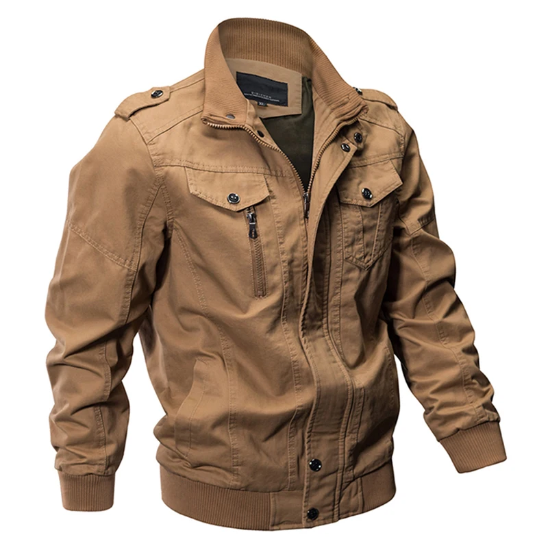 Military Jacket Men Winter Bomber Jacket Coat Army Safari Cotton Pilot Jacket Autumn Fashion Casual Cargo Slim Fit Coat
Military Jacket Men Winter Bomber Jacket Coat Army Safari Cotton Pilot Jacket Autumn Fashion Casual Cargo Slim Fit Coat