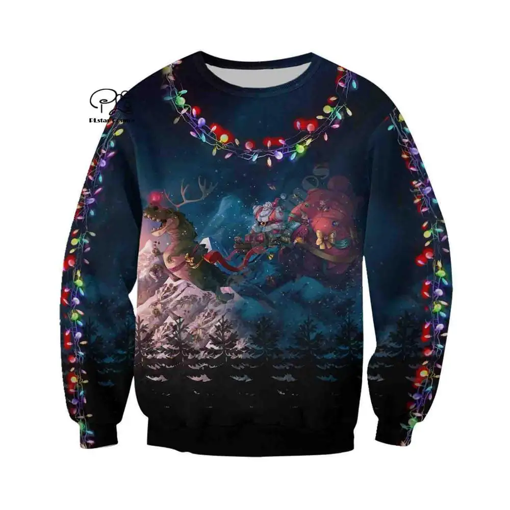 PLstar Cosmos 3DPrint Merry Christmas Santa Claus Dinosaur Unisex Harajuku Streetwear Man/Woman Funny Zip Hoodies/Sweatshirt-a5
PLstar Cosmos 3DPrint Merry Christmas Santa Claus Dinosaur Unisex Harajuku Streetwear Man/Woman Funny Zip Hoodies/Sweatshirt-a5