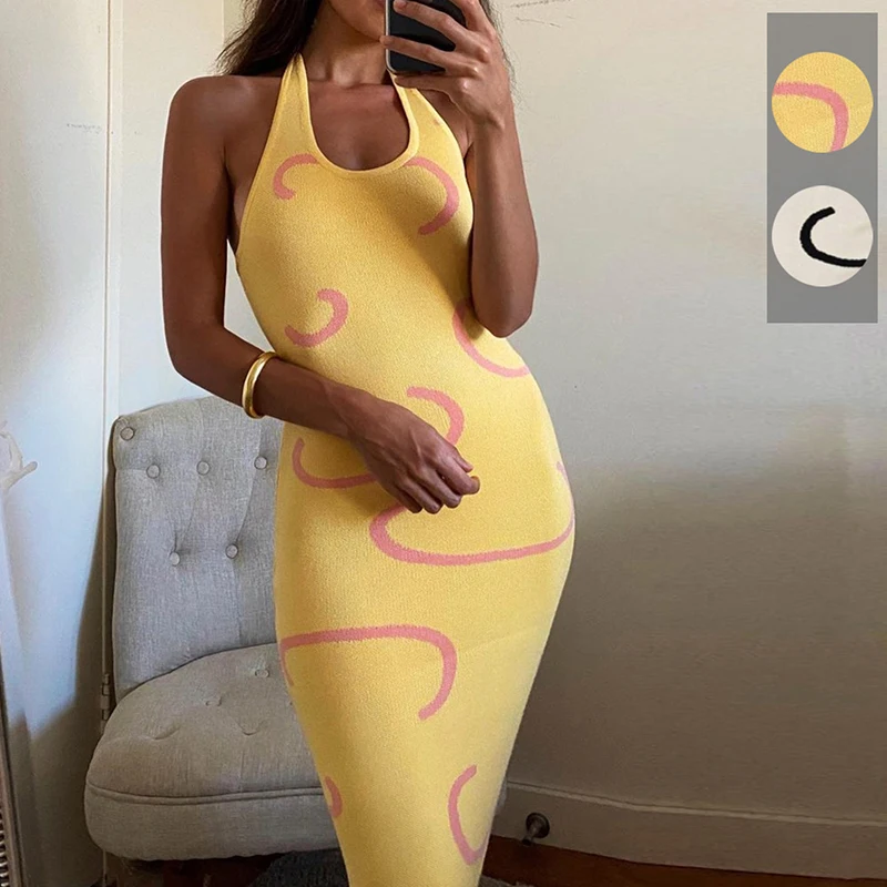 Dresses For Women 2021 Spring And Summer Female Hot Style Sling Long Slim Backless Long Dress Casual Women's Skirt Clothing
Dresses For Women 2021 Spring And Summer Female Hot Style Sling Long Slim Backless Long Dress Casual Women's Skirt Clothing