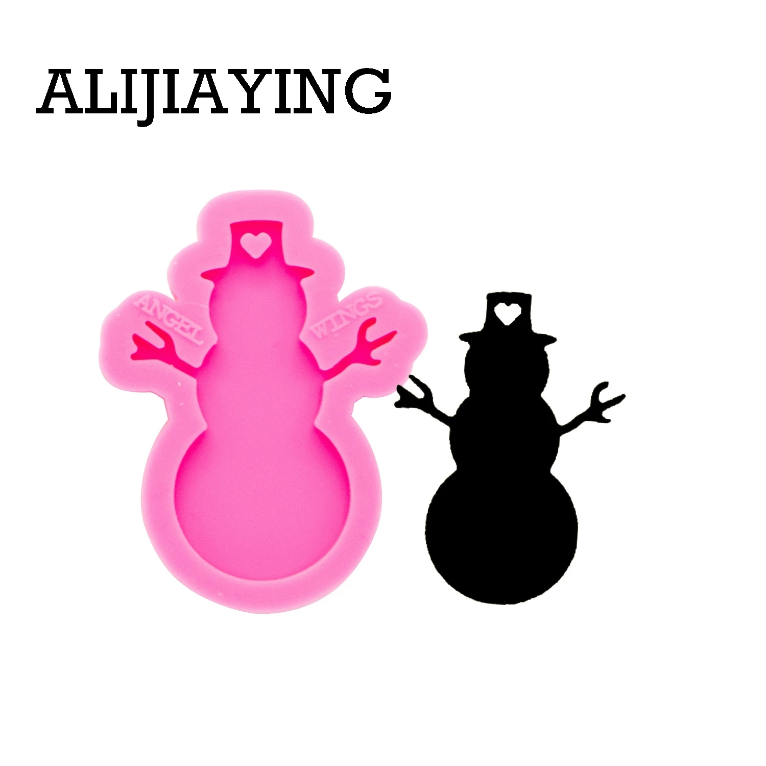 DY0254 Glitter Christmas snowman mold craft epoxy resin DIY mould silicon mold for Keychain decoration resin jewelry
DY0254 Glitter Christmas snowman mold craft epoxy resin DIY mould silicon mold for Keychain decoration resin jewelry