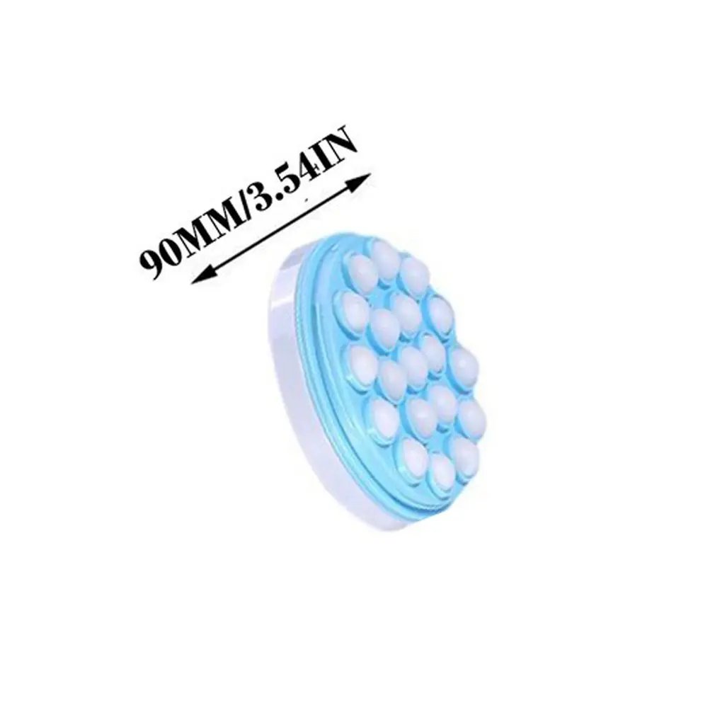 Long Handled Washing Tool Silicone Head Massage Brush Body Shampoo Scalp Massage Brush Comb Hair Washing Comb Shower Bath Brush