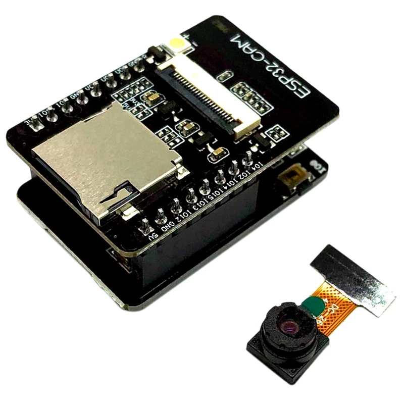 ESP32-CAM плата разработки Wi-Fi Bluetooth, с USB камерой OV2640 для последовательного порта, модуль камеры 2 МП для Arduino
ESP32-CAM плата разработки Wi-Fi Bluetooth, с USB камерой OV2640 для последовательного порта, модуль камеры 2 МП для Arduino