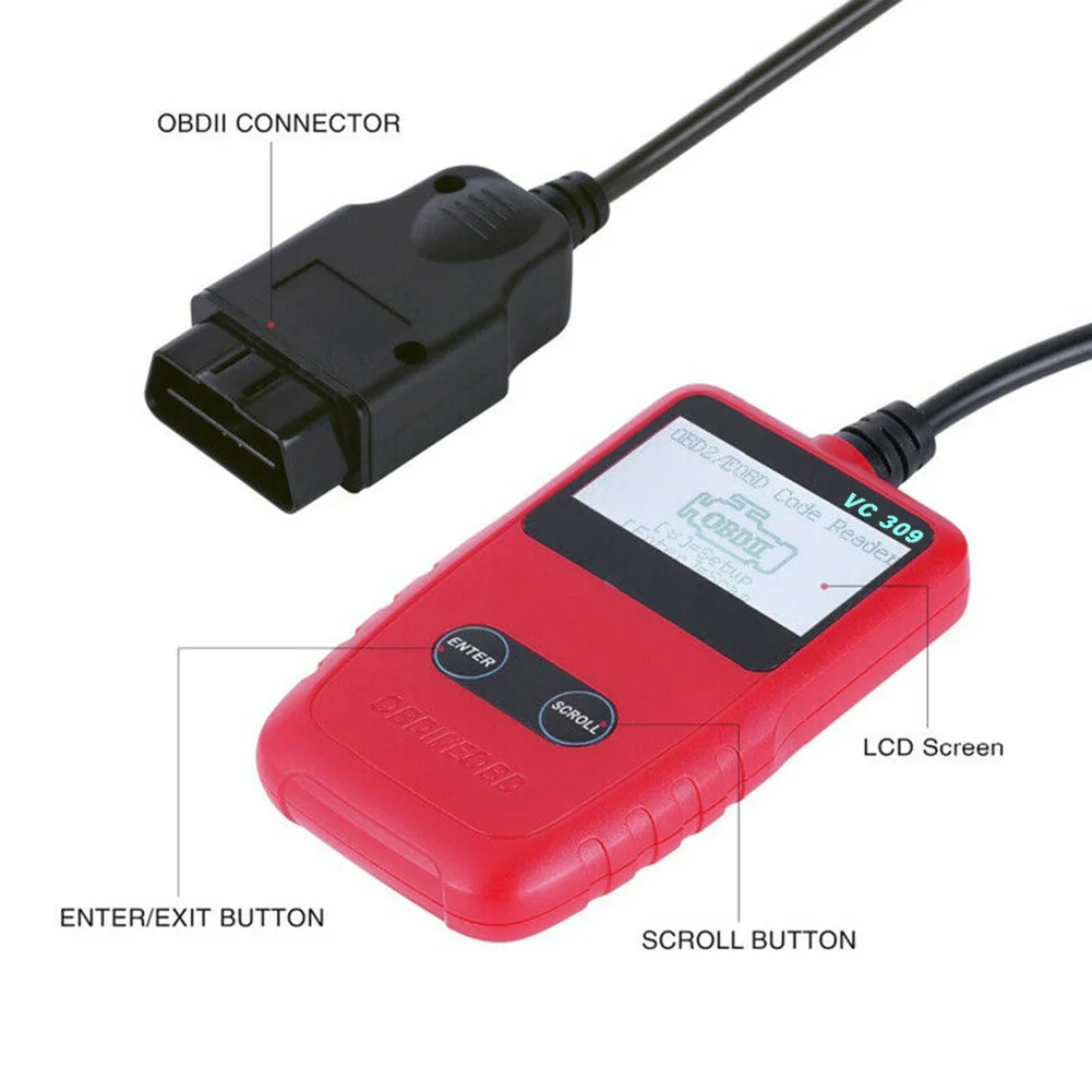 Universal Car Scanner Code Reader Engine Diagnostic Reset Tool OBD 2 EOBD Scanner Car Repair Tools
Universal Car Scanner Code Reader Engine Diagnostic Reset Tool OBD 2 EOBD Scanner Car Repair Tools