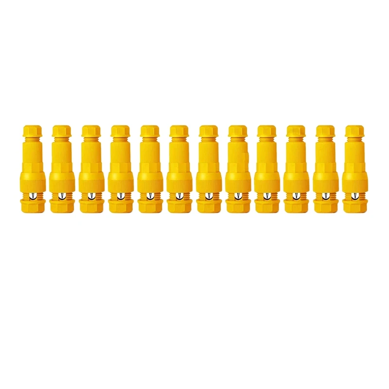 Landscape Lighting Wire Connector,12Pcs Low Voltage Outdoor Fastlock Cable Connector,Easy to Install for Outdoor Lights
Landscape Lighting Wire Connector,12Pcs Low Voltage Outdoor Fastlock Cable Connector,Easy to Install for Outdoor Lights