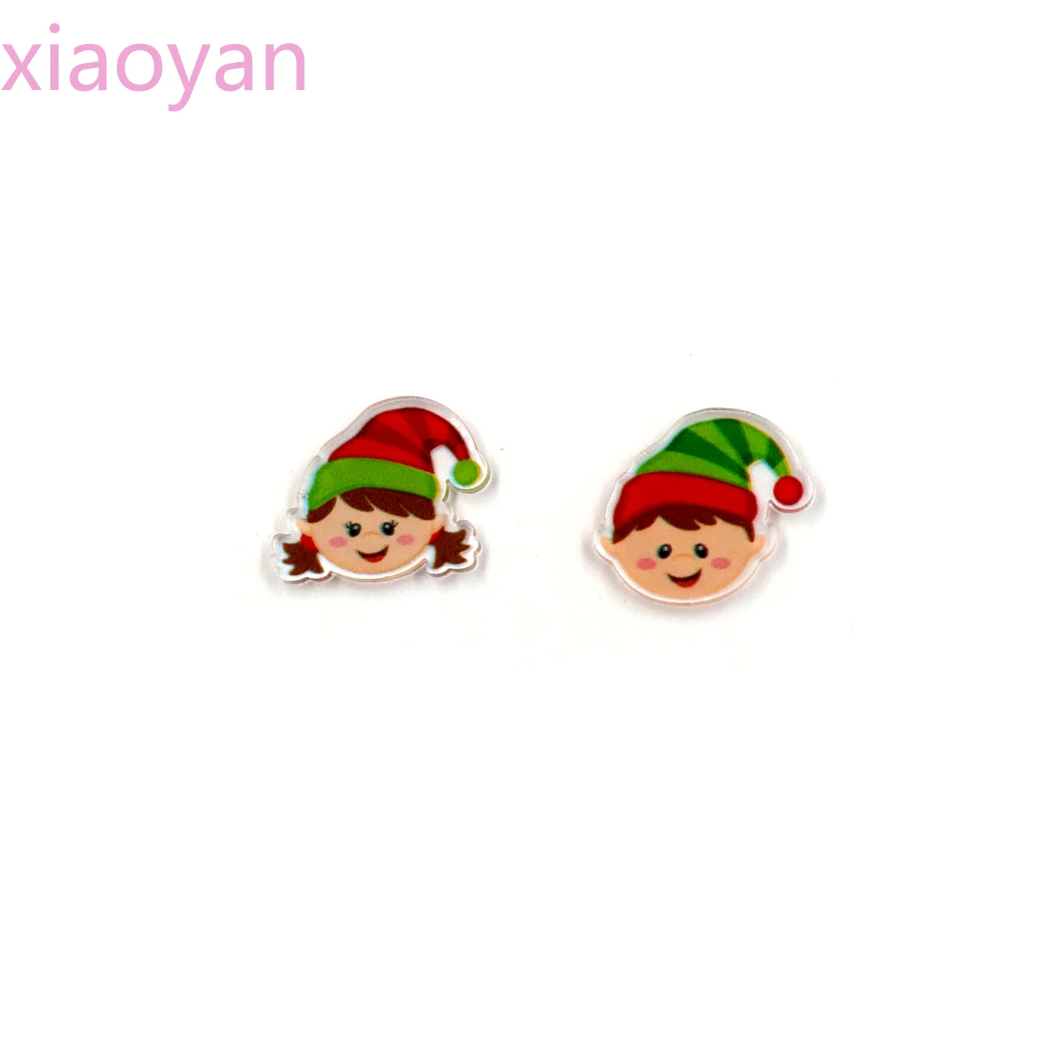 10pcs Christmas For Hair Clip cute boys and girls Clear Acrylic Jewelry Accessories
10pcs Christmas For Hair Clip cute boys and girls Clear Acrylic Jewelry Accessories