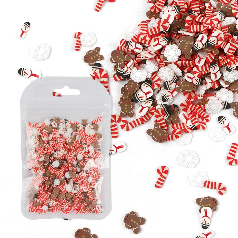 Santa Ginger Doll Nail Art Flakes Slice Decoration Acrylic Polymer Clay Manicure Accessories For Christmas Nails Design Sequins
Santa Ginger Doll Nail Art Flakes Slice Decoration Acrylic Polymer Clay Manicure Accessories For Christmas Nails Design Sequins