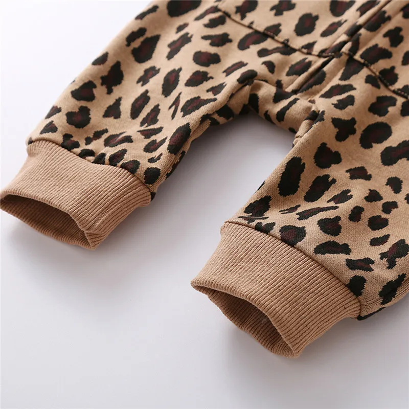 Baby Girl Fashion Leopard Long Sleeve Hooded Romper with Zipper 3-24M Newborn Toddler Spring Fall Casual Cotton Jumpsuit Outfits
Baby Girl Fashion Leopard Long Sleeve Hooded Romper with Zipper 3-24M Newborn Toddler Spring Fall Casual Cotton Jumpsuit Outfits