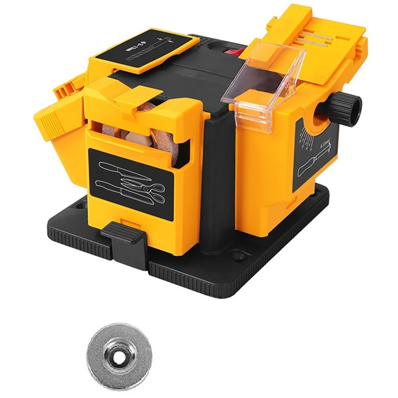 Multifunction Knife Sharpener Household Grinding Tool Sharpener, Electric Sharpener Use EU Plug
Multifunction Knife Sharpener Household Grinding Tool Sharpener, Electric Sharpener Use EU Plug