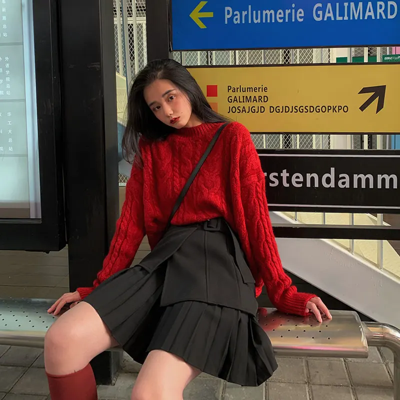 SUPERMILE*2021 New Short Mini Skirts for Women Kawaii High Waist A-Line Pleated Dress Student Preppy-Uniform Harajuku Spring
SUPERMILE*2021 New Short Mini Skirts for Women Kawaii High Waist A-Line Pleated Dress Student Preppy-Uniform Harajuku Spring