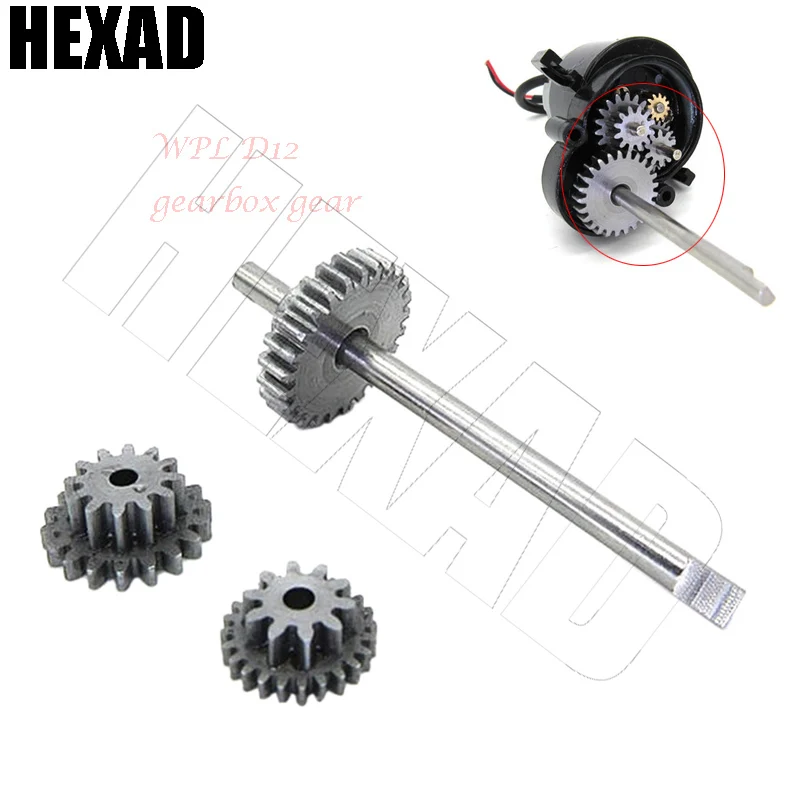 Suitable for WPL D12 1/10 Remote Control Truck Car Upgrade Parts Steel Original Gearbox Gear Set Spare Parts
Suitable for WPL D12 1/10 Remote Control Truck Car Upgrade Parts Steel Original Gearbox Gear Set Spare Parts