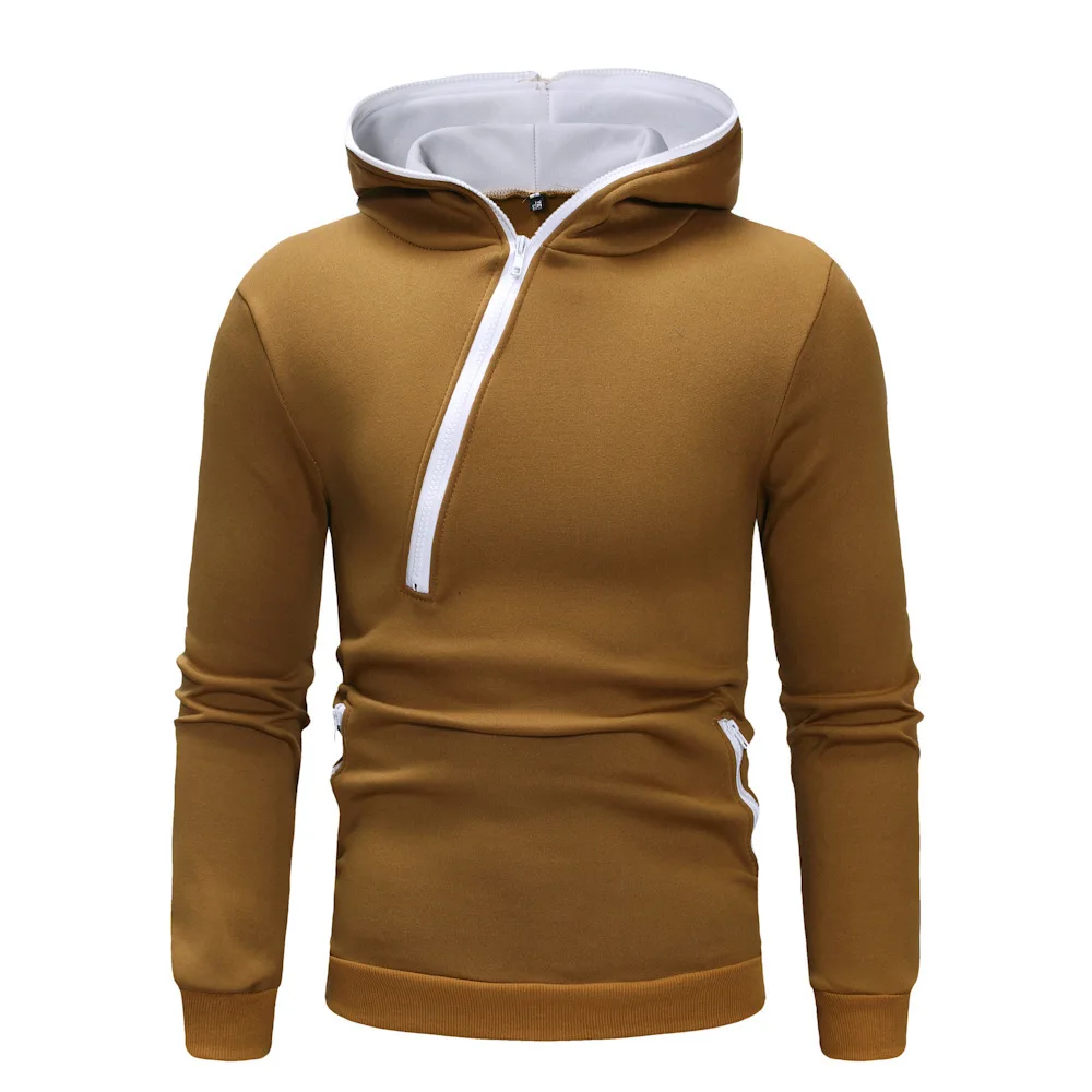 European Code Man Leisure Time Even Midnight Oblique Zipper Pullover Sweater Male
European Code Man Leisure Time Even Midnight Oblique Zipper Pullover Sweater Male