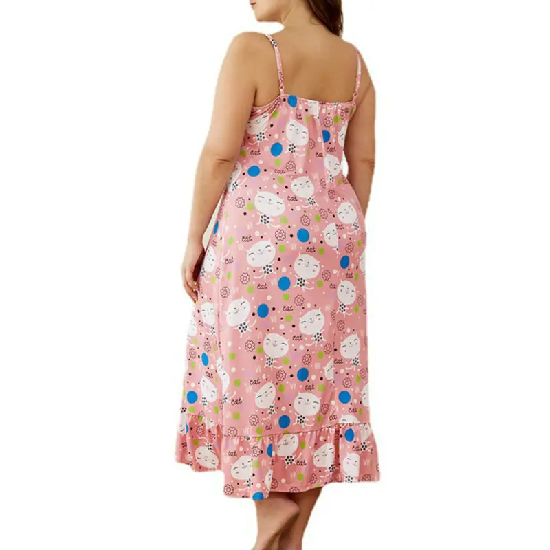 Plus Size Womens Strappy Backless Midi Dress Summer Holiday Nightdress Sleepwear
Plus Size Womens Strappy Backless Midi Dress Summer Holiday Nightdress Sleepwear
