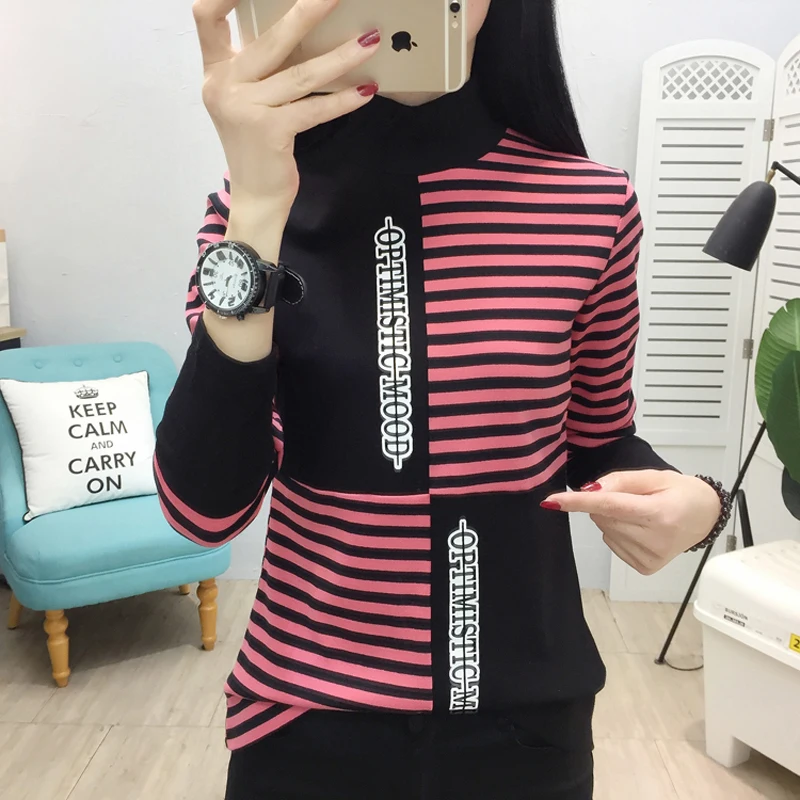 Zoki Woman Sweaters Patchwork Turtleneck Pullovers Female Casual Warm Autunm Winter Stripe Pullovers Slim Plus Size Pullovers
Zoki Woman Sweaters Patchwork Turtleneck Pullovers Female Casual Warm Autunm Winter Stripe Pullovers Slim Plus Size Pullovers