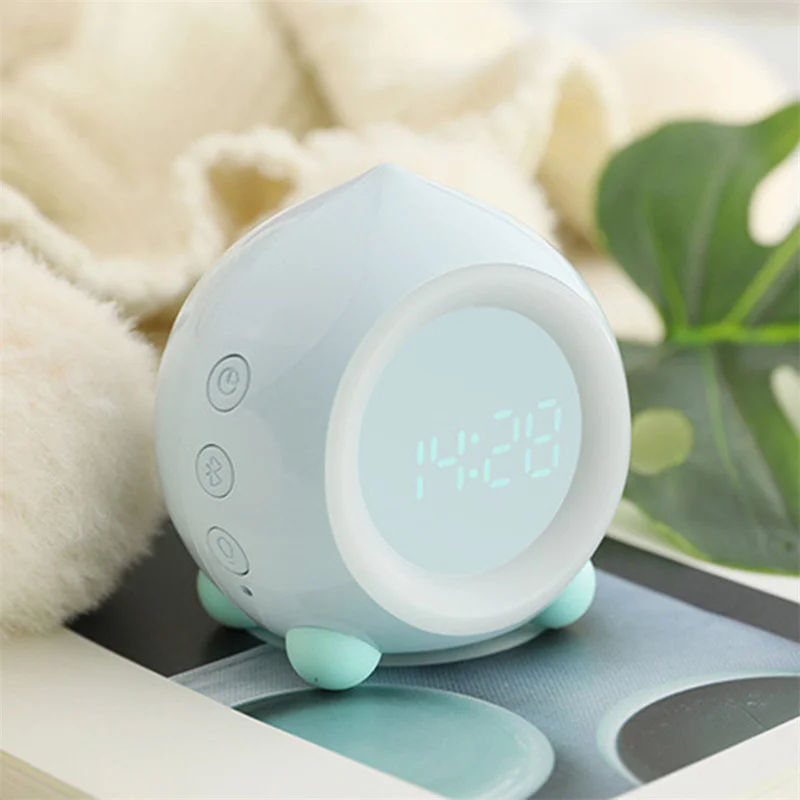 Creative Peach Shape Smart Bluetooth Alarm Clock Multifunctional LED Bluetooth Sound Lamp Student Dormitory Timed Alarm Clock
Creative Peach Shape Smart Bluetooth Alarm Clock Multifunctional LED Bluetooth Sound Lamp Student Dormitory Timed Alarm Clock