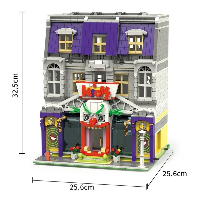 UG-10181 Creator Expert City Street View Series Joker Park Model Building Blocks 3329pcs Bricks Toys Christmas Gifts for Kids
UG-10181 Creator Expert City Street View Series Joker Park Model Building Blocks 3329pcs Bricks Toys Christmas Gifts for Kids