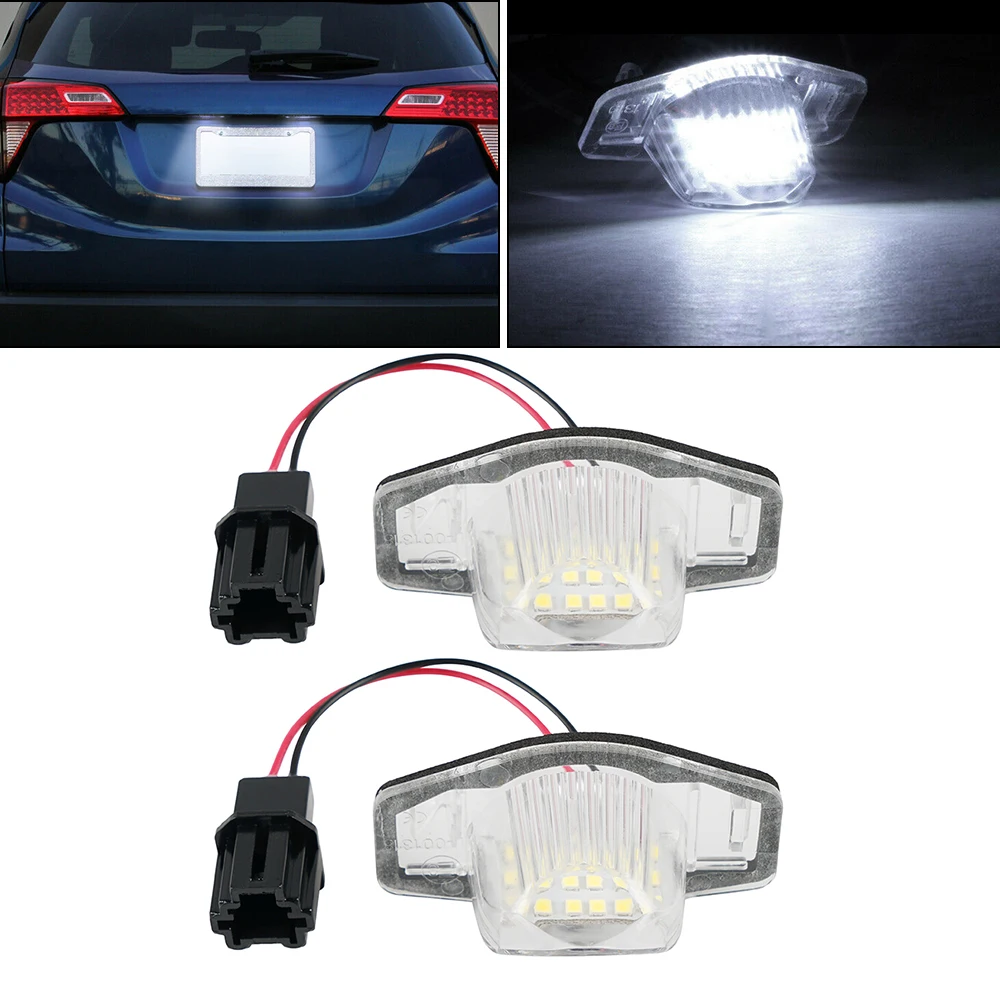 LED License Number Plate Light Lamp Bulbs For Honda Jazz Odyssay Stream Insight CR-V FR-V Crosstour HR-V 12V 6000K Number Lamp
LED License Number Plate Light Lamp Bulbs For Honda Jazz Odyssay Stream Insight CR-V FR-V Crosstour HR-V 12V 6000K Number Lamp