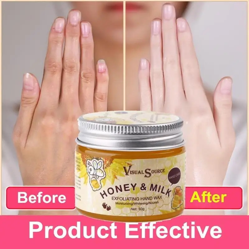 50g Honey Hand Mask Exfoliating hand cream Hand wax skin anti-aging film whitening care Calluses hand skin removal cream E3G3
50g Honey Hand Mask Exfoliating hand cream Hand wax skin anti-aging film whitening care Calluses hand skin removal cream E3G3