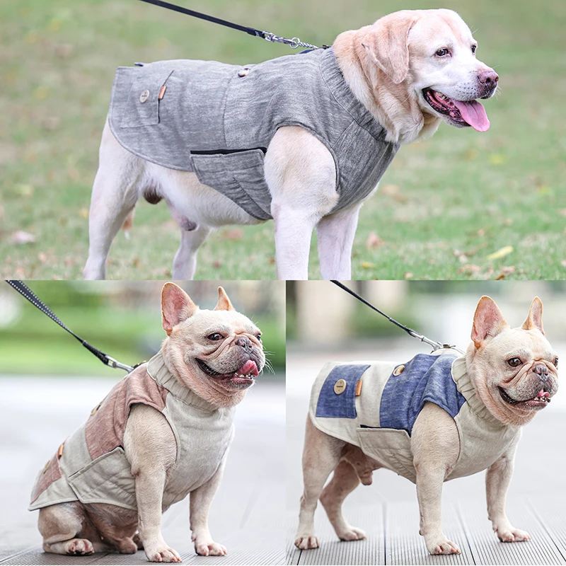 Теплый жилет на молнии для собак и домашних животных, классический жилет с подкладкой, одежда для щенков с карманом для мусорного пакета
Теплый жилет на молнии для собак и домашних животных, классический жилет с подкладкой, одежда для щенков с карманом для мусорного пакета