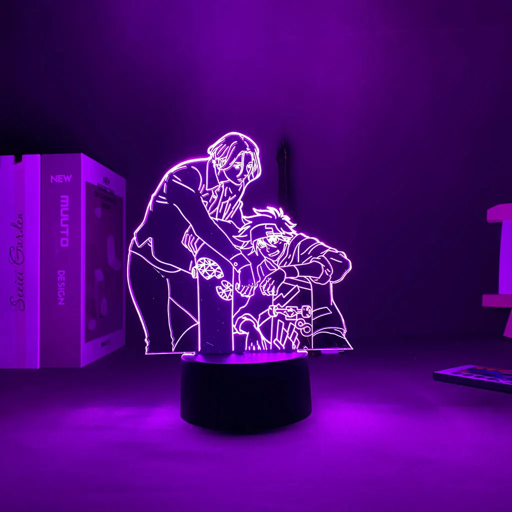 Anime 3d Lamp Led Light SK8 The Infinity Reki X Langa for Bedroom Decor Night Light Kids Brithday Gift Manga Room Desk
Anime 3d Lamp Led Light SK8 The Infinity Reki X Langa for Bedroom Decor Night Light Kids Brithday Gift Manga Room Desk