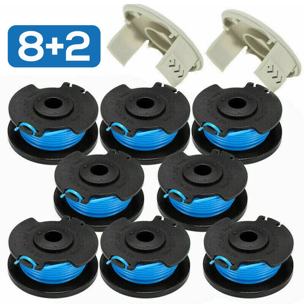 8Pcs Line Spool And 2Pcs Spool Cover For Ryobi Grass Trimmer Replacement Garden Tool Accessories New And High Quality
8Pcs Line Spool And 2Pcs Spool Cover For Ryobi Grass Trimmer Replacement Garden Tool Accessories New And High Quality