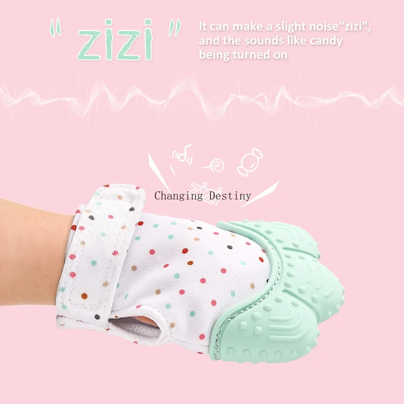 Креативные молярные перчатки для новорожденных Детские голосовые Нетоксичная и