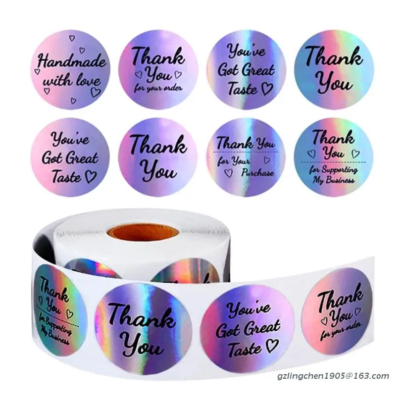P8DE 500pcs Rainbow Thank You Sticker Labels 8 Design Round Thanks Stickers Gift Box
P8DE 500pcs Rainbow Thank You Sticker Labels 8 Design Round Thanks Stickers Gift Box