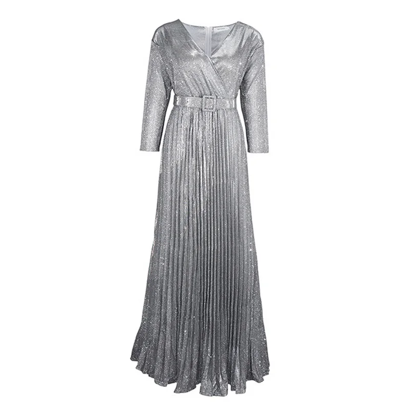 African Dashiki Dress Pleated Colorful bronzing Bazin Elegant Abaya Long Maxi Robe Gowns Sexy Lady Rich Evening Party DR-28
African Dashiki Dress Pleated Colorful bronzing Bazin Elegant Abaya Long Maxi Robe Gowns Sexy Lady Rich Evening Party DR-28