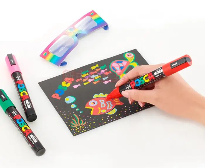 Posca Pen PC-3M Paint Marker Pen-Extra Broad Tip 0.9-1.3mm 8 colors 15 colors set 17 colors set Free shipping
Posca Pen PC-3M Paint Marker Pen-Extra Broad Tip 0.9-1.3mm 8 colors 15 colors set 17 colors set Free shipping