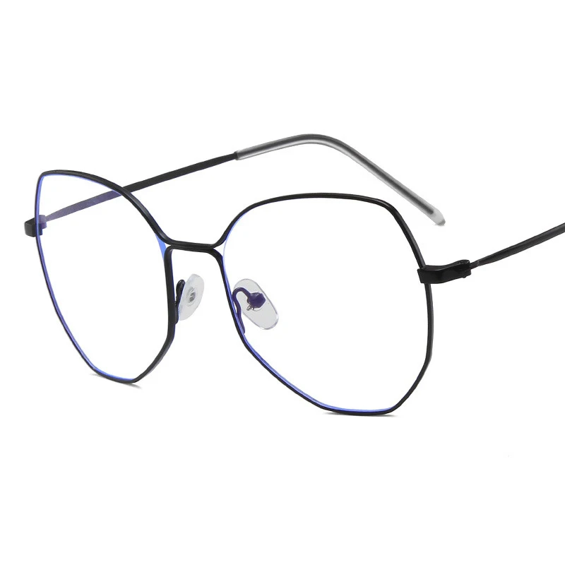 Fashion Metal Polygonal Glasses Anti-Blu-ray Irregular Trend Flat Lens Classic Retro Decorative Glasses Frame.
Fashion Metal Polygonal Glasses Anti-Blu-ray Irregular Trend Flat Lens Classic Retro Decorative Glasses Frame.