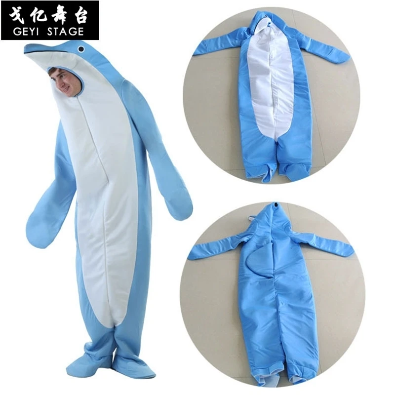 

Dolphin mascot costume custom costume anime cosplay kits theme mascot fantasy dress carnival costume