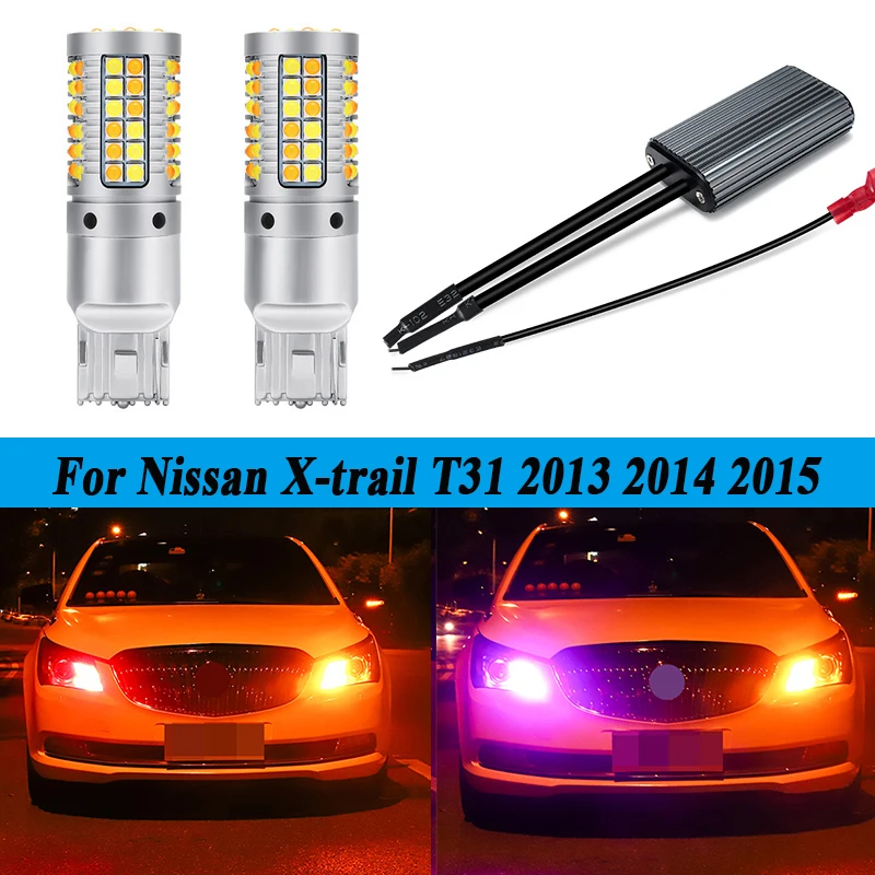 Автомобильные светодиодные лампы T20 7440 для Nissan X-trail T31 T25 3157 Leaf 2014, Автомобильные светодиодные дневные ходовые огсветильник с указателем пово...
Автомобильные светодиодные лампы T20 7440 для Nissan X-trail T31 T25 3157 Leaf 2014, Автомобильные светодиодные дневные ходовые огсветильник с указателем пово...