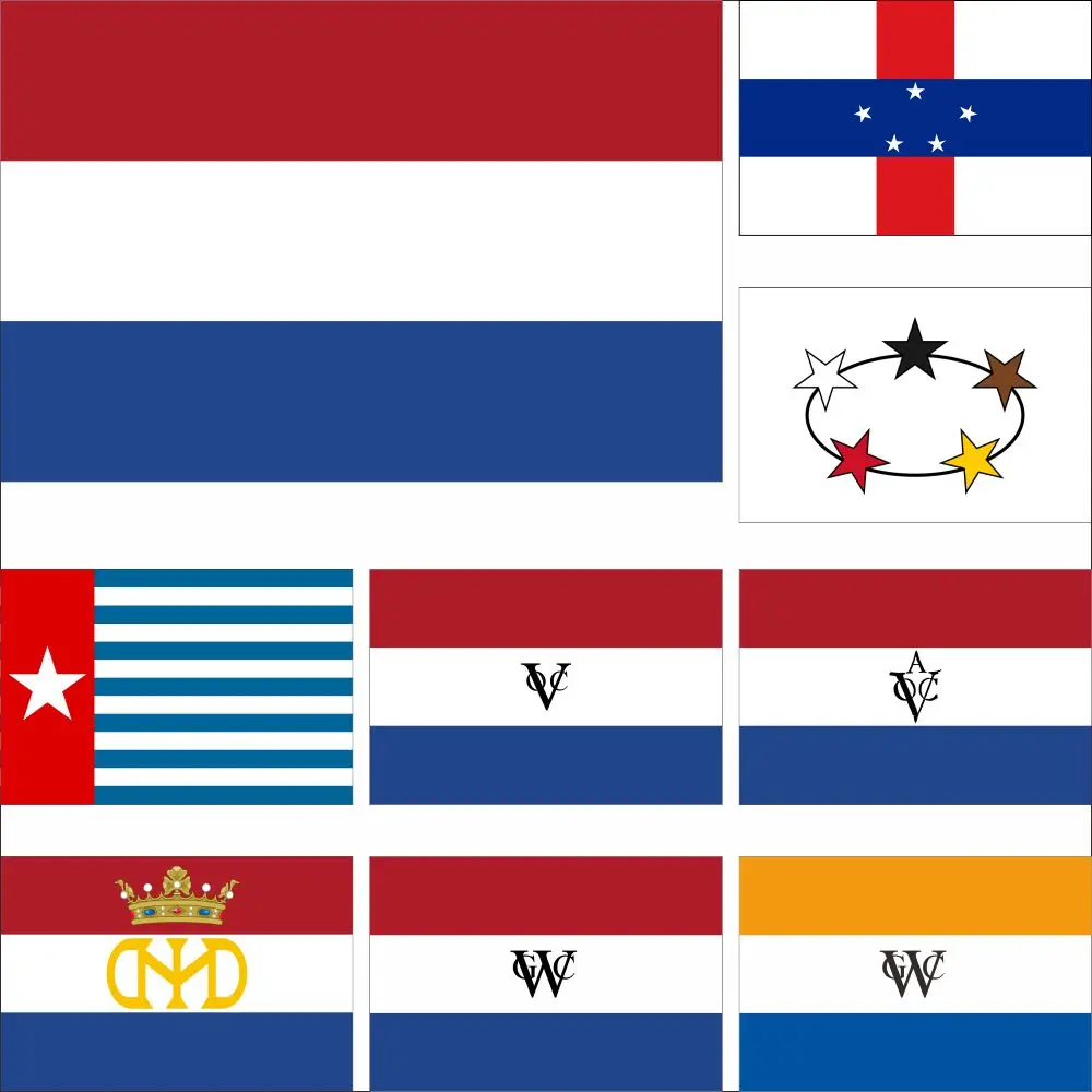 

Флаг истории Нидерландов 3x5 футов, 100D полиэстер, двойная строчка, высокое качество, Голландская Восточная Индия компания, баннер 90x150 см
