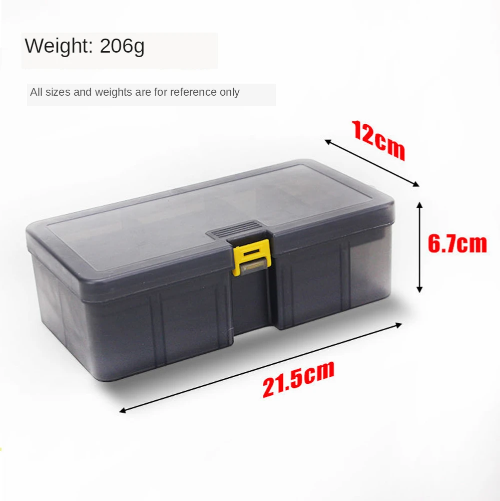 Dual Layer Multifunctional Fishing Lure Hooks Tools Box Translucent Durable Plastic Professional Fishing Accessories Storage Box
Dual Layer Multifunctional Fishing Lure Hooks Tools Box Translucent Durable Plastic Professional Fishing Accessories Storage Box