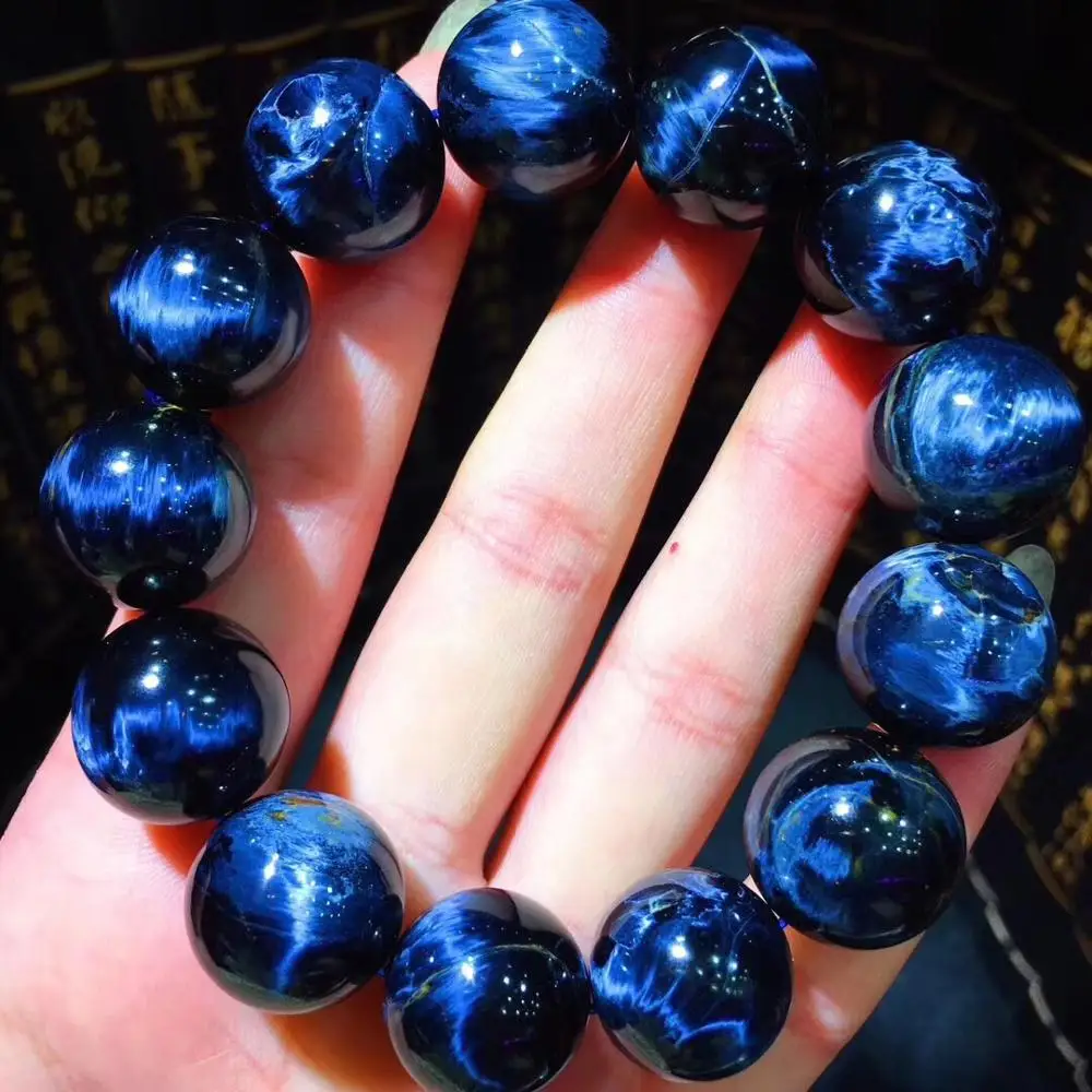 17mm Genuine Natural Blue Pietersite Beads Bracelet For Women Men Love Stone Gemstone Namibia Round Beads Fashion Jewelry AAAAA
17mm Genuine Natural Blue Pietersite Beads Bracelet For Women Men Love Stone Gemstone Namibia Round Beads Fashion Jewelry AAAAA