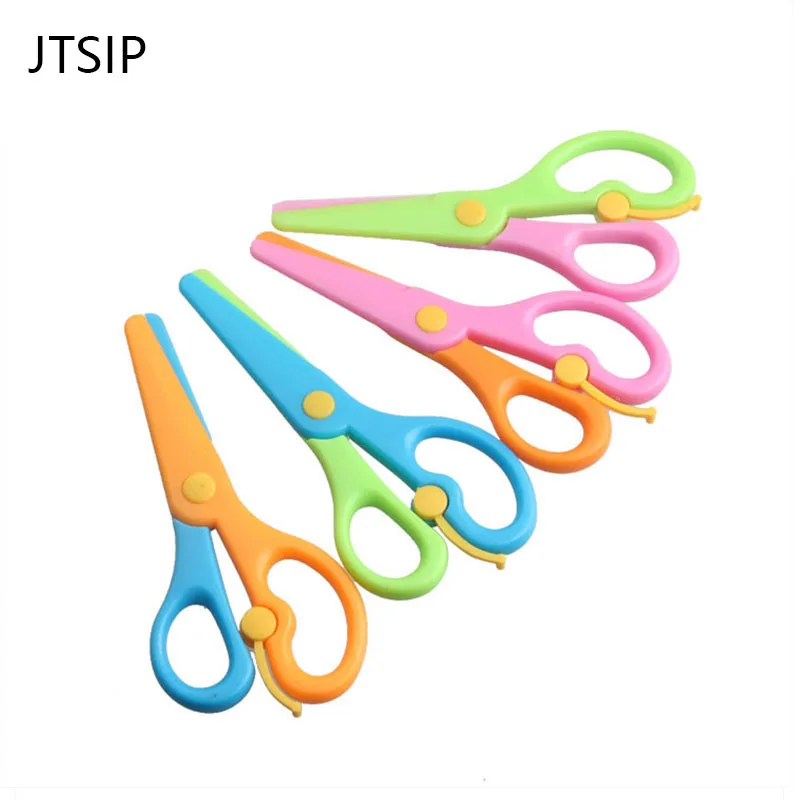 JTSIP 1Pcs Cartoon Student Safety Paper-Cut Art Scissors Children DIY Mini Round Head Plastic Scissors Paper Cutting Supplies 
JTSIP 1Pcs Cartoon Student Safety Paper-Cut Art Scissors Children DIY Mini Round Head Plastic Scissors Paper Cutting Supplies