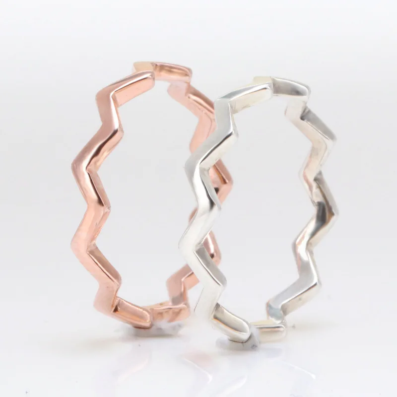 100% 925 Sterling Silver Pan Ring New Classic Simple Fashion Zigzag Ring For Women Wedding Party Gift Fashion Jewelry
100% 925 Sterling Silver Pan Ring New Classic Simple Fashion Zigzag Ring For Women Wedding Party Gift Fashion Jewelry