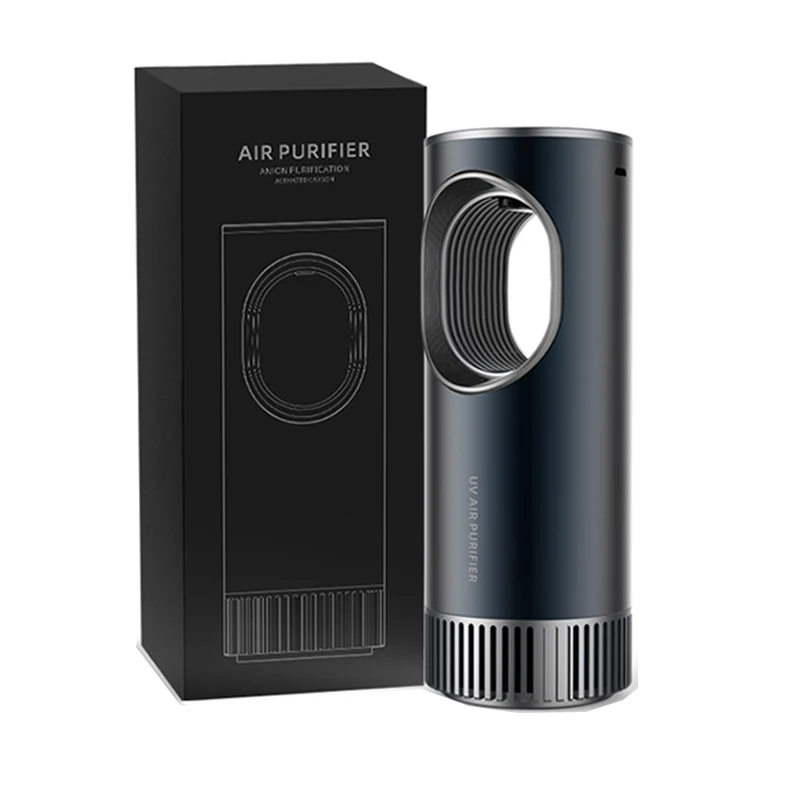 Portable Ultraviolet Air Purifier Negative Ion Purification Digital Display 3 Gears 3 Layers Filter Intelligent USB Charging Car
Portable Ultraviolet Air Purifier Negative Ion Purification Digital Display 3 Gears 3 Layers Filter Intelligent USB Charging Car