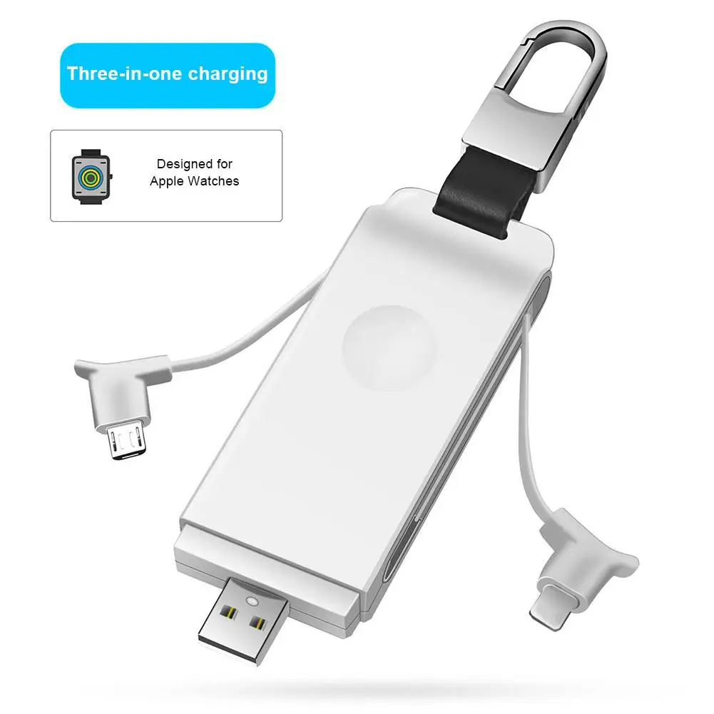 Keychain Watch Magnetic USB Charging Portable Watch Wireless Charger for iWatch iWatch 1/2/3/4 44MM 40MM 42MM 38MM
Keychain Watch Magnetic USB Charging Portable Watch Wireless Charger for iWatch iWatch 1/2/3/4 44MM 40MM 42MM 38MM