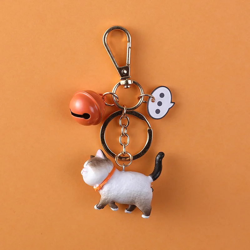 6 Styles Cartoon Cat Doll Keyrings Backpack Pendant Cute Cat Bell Car Key Chain Decoration Creative Gift Accessories Keychain
6 Styles Cartoon Cat Doll Keyrings Backpack Pendant Cute Cat Bell Car Key Chain Decoration Creative Gift Accessories Keychain