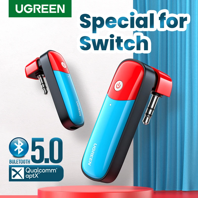 Bluetooth адаптер UGREEN aptX LL с поддержкой 5 0 и штекером AUX 3 мм|Беспроводные адаптеры| |