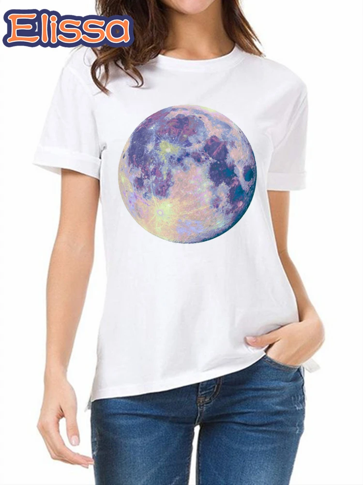 Moon Print Tshirt Woman Summer 2021 T-Shirt Cartoon graphic tee Anime Harajuku 90s Tshirt Ullzang Female Streetwear Tops
Moon Print Tshirt Woman Summer 2021 T-Shirt Cartoon graphic tee Anime Harajuku 90s Tshirt Ullzang Female Streetwear Tops